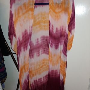 Tie-Dye Bathing Suit Coverup
